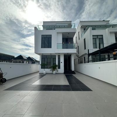 Exquisite 5 Bedroom Fully Detached Duplex with Bq, Cinema, Gym, Ikate Elegushi, Lekki, Lagos, Detached Duplex for Sale