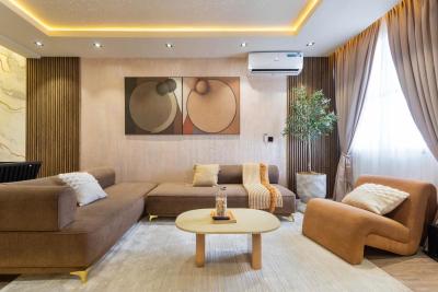 Luxury 2 Bedroom Maisonette with Cityview and Housekeeping, Lekki Phase 1, Lekki, Lagos, Flat / Apartment Short Let