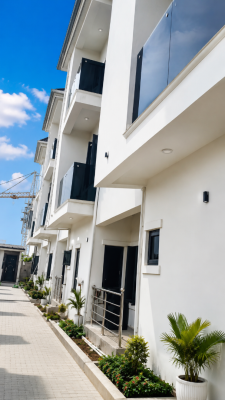 95% Completed 4 Bedroom Terraced Duplex, Ori-oke, Ogudu, Lagos, Terraced Duplex for Rent