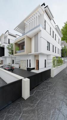 Offplan Luxury 5 Bedroom Detached Duplex & Pool, Chevron, Lekki, Lagos, House for Sale