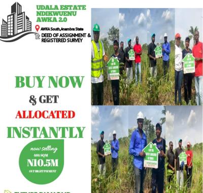 Mixed Use Land, *udala Estate* Ndiukwuenu_ Awka 2.0, Awka, Anambra, Mixed-use Land for Sale
