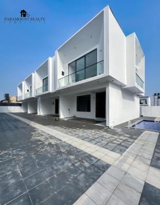 Luxurious 4-bedrooms Semi-detached Detached Duplex with Bq, Ikota, Lekki, Lagos, Semi-detached Duplex for Sale