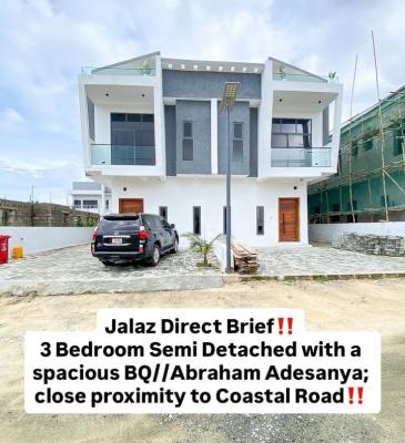 3 Bedroom Semi Detached Duplex, Abraham Adesanya, Ajah, Lagos, Semi-detached Duplex for Rent