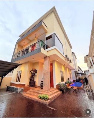 Fully Furnished 6 Bedroom Fully Detached Duplex with Gym,pool ,cinema, Gra Phase 2, Magodo, Lagos, Detached Duplex for Sale