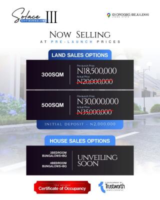 Land, Solace Garden Phase 3 Idi Orogbo, Ibeju Lekki, Lagos, Residential Land for Sale