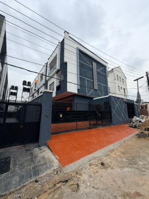 Exquisitely Built 4 Bedroom Terrace Detached Duplex with Bq, Opebi, Ikeja, Lagos, Terraced Duplex for Sale