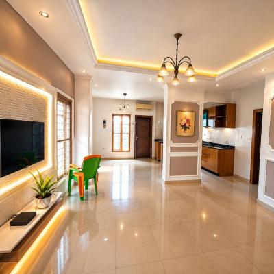 3 Bedroom Bungalow with Ac and  Fitted Kitchen, Vgc, Lekki, Lagos, Detached Bungalow for Rent