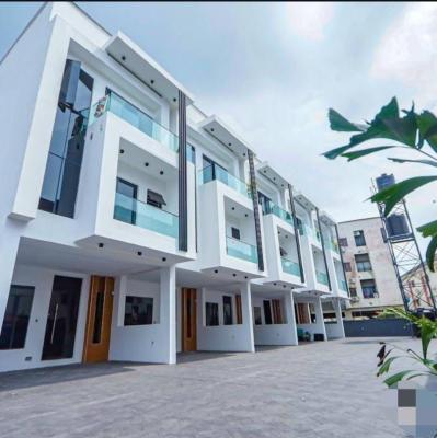 Luxurious 4 Bedrooms Terraces Duplex with Swimming Pool, Osapa Lekki, Lekki, Lagos, Terraced Duplex for Sale