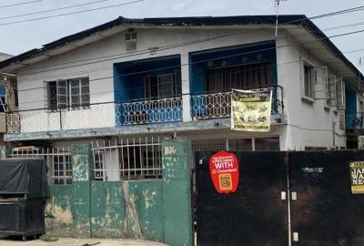Block of Four Flat of 3 Bedroom, Adetola Road, Surulere, Lagos, Block of Flats for Sale