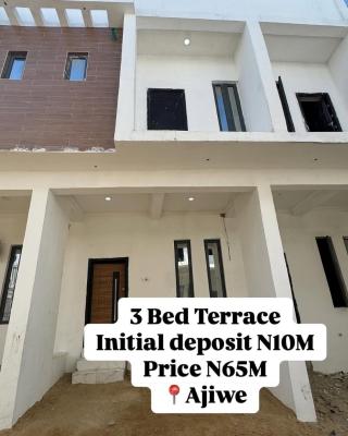 3 Bedroom Terrace Duplex, Ajah, Lagos, Terraced Duplex for Sale