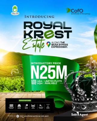 Secured and Verified Estate Land with C of O Title