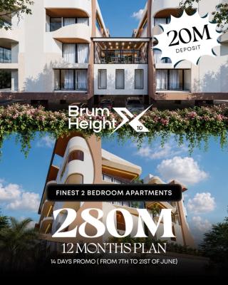 with 20m Down Payment Get 2 Bed Apartment, Lekki Phase1, Lekki, Lagos, Flat / Apartment for Sale