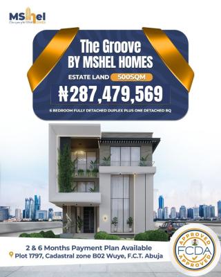 500sqm Premium Estate Designed for Comfort and Modern Living, Wuye, Abuja, Residential Land for Sale