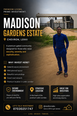 Chevron Drive Dry Governors Consent Land, Chevron, Lekki Phase 1, Lekki, Lagos, Residential Land for Sale