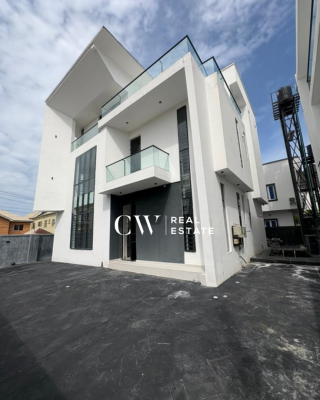 5 Bedroom Detached Duplex with Bq in Osapa, Lekki, Osapa, Lekki, Lagos, Detached Duplex for Sale