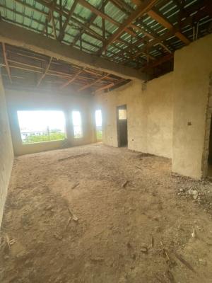 Well Spacious Advanced Carcass 4 Bedroom Terrace Duplex Without Bq, Landmark Is Ebeano Supermarket, Gaduwa, Abuja, Terraced Duplex for Sale