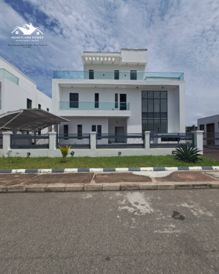 Stunning 5 Bed Spacious Compound, Royal Garden, Ajah, Lagos, Detached Duplex for Sale