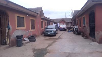 Massive 9-unit Bungalow with High Roi, Isuti Road, Egan, Igando, Ikotun, Lagos, Semi-detached Bungalow for Sale