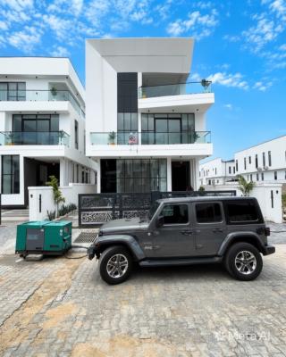 Lovely 6 Bedroom Detached Duplex with Swimming Pool and Bq, Chevron, Lekki, Lagos, Detached Duplex for Sale