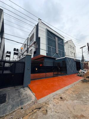 Exquisitely Built 4 Bedroom Terrace Detached Duplex with Bq, Opebi, Ikeja, Lagos, Terraced Duplex for Sale