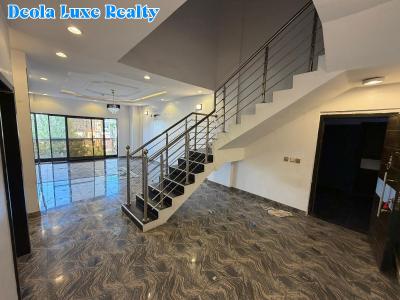 an Executive Luxury 3-bedroom Maisonette with a Stunning View, Osborne Foreshore, Osborne, Ikoyi, Lagos, Terraced Duplex for Rent