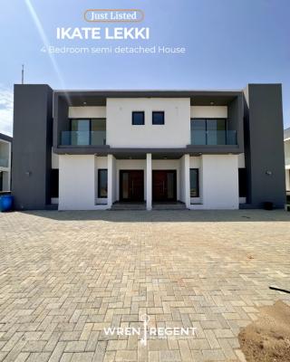 4 Bedroom Semi-detached with Ocean View, Ikate, Lekki, Lagos, Flat / Apartment for Rent
