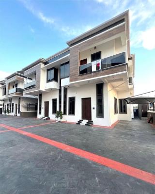 4 Bedroom Semi Detached Duplex with a Bq, Orchid Road, Lekki, Lagos, Terraced Duplex for Rent