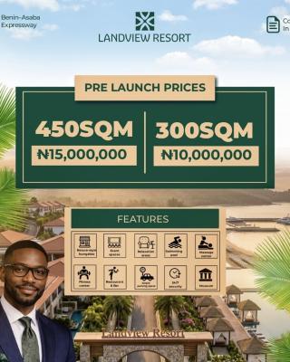 Dry Land Directly Facing Expressway for Leisure,hotel & Accommodation, Landview Resort with C of O Directly Facing Benin-asaba Expressway, Asaba, Delta, Commercial Land for Sale