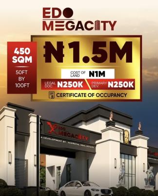Developed Dry Land for Buy and Build, Edo Mega City, Aduwawa Byepass, Benin, Oredo, Edo, Mixed-use Land for Sale
