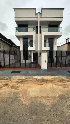 Newly Built and  Partly Furnished 5 Bedroom Semi Detached with Bq, Adeniyi Jones, Ikeja, Lagos, Semi-detached Duplex for Rent
