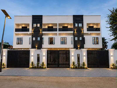 4-Bedroom Duplex with Private Compound