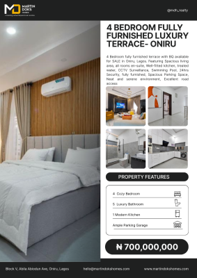 Fully Furnished Luxury Terrace Duplex