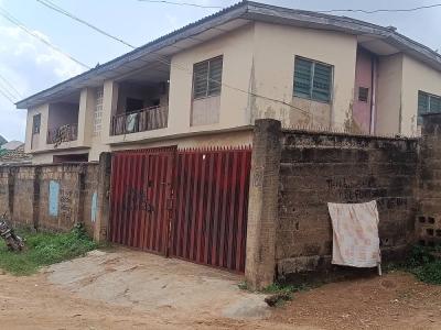 Block of 4 Flats + 7 Rooms Bq, Kajorepo Community Grammar School Area, Orogun, Ibadan, Oyo, Block of Flats for Sale