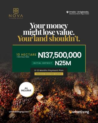 Land with Profitable Investment Guarantee R O I