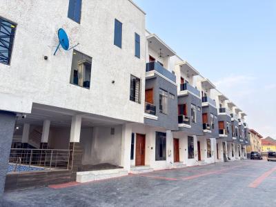Brand New Luxury 4 Bedroom Terrace Duplex with Pool, Gym & Bq, Chevron Lekki, Lekki, Lagos, Terraced Duplex for Rent