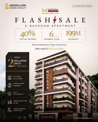 Premium 2-bedroom Apartment, Mufasa Prime Lekki, Ikate Elegushi, Lekki, Lagos, Block of Flats for Sale