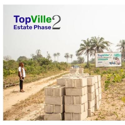 Affordable and Verified Dry Land, Topville 2 Located 30mins Drive From Igbonla Model College Okerala, Epe, Lagos, Mixed-use Land for Sale