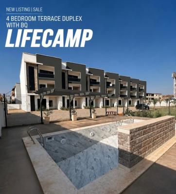 4 Bedrooms Terrace Duplex + Bq, Life Camp, Abuja, Terraced Duplex for Sale