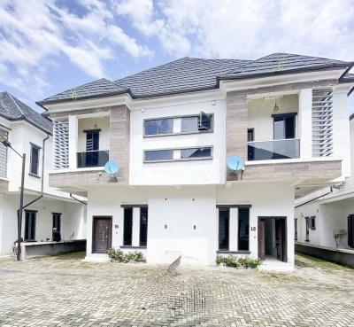 4 Bedroom Semi Detached Duplex with a Bq, Orchid Road, Lekki, Lagos, Semi-detached Duplex for Sale