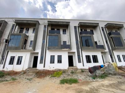 Newly-built 4 Bedroom Terrace Duplex with Bq (semi-finished), Jahi, Abuja, Terraced Duplex for Sale
