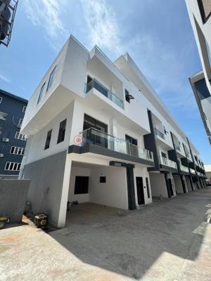 4-bed Luxury Fancy House with Bq, Vi, Oniru, Victoria Island (vi), Lagos, Terraced Duplex for Rent