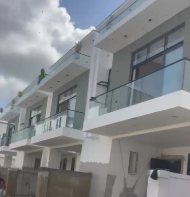 Newly Built 4-bedroom Semi-detached Duplex with Bq and Fitted Kitchen, Ikota, Lekki, Lagos, Semi-detached Duplex for Sale