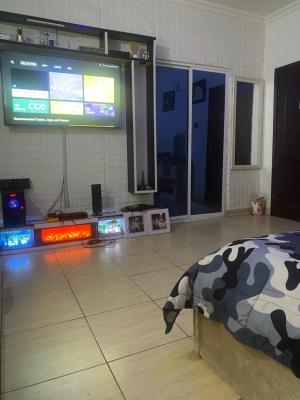 a Master Bedroom Furnished in Shared Apartment 6 Months, Oba Elegushi Housing Estate Mobil Road Ilaje, Lekki, Lagos, Self Contain (single Rooms) for Rent