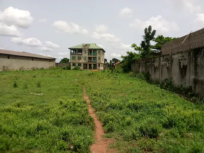 9 Plots of Land with One Bay Warehouse and 2 Storey Building on It. — Agbara-Lusada-Atan Expressway, Agbara, Ado-Odo/Ota, Ogun