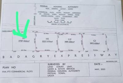 Investment Property Along The Federal Way., Badagry, Lagos, Commercial Land for Sale