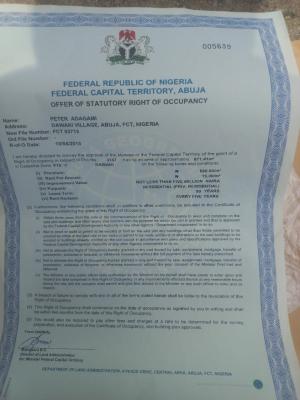 Land, Dawaki, Gwarinpa, Abuja, Residential Land for Sale