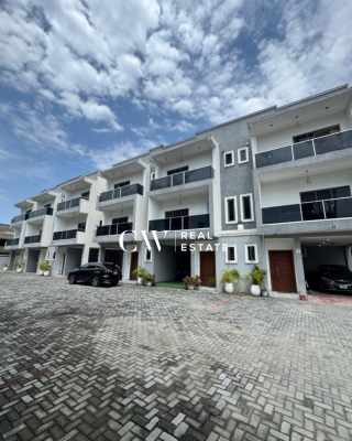 4-bedroom Terrace Residence with Bq in Ikate, Lekki, Ikate, Lekki, Lagos, Terraced Duplex for Sale