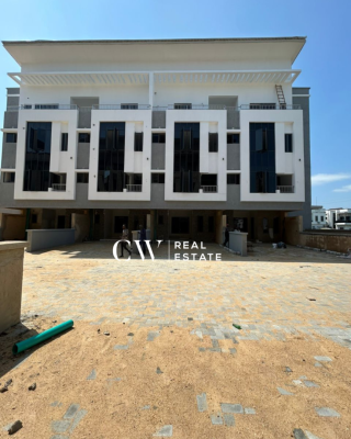 4-bedroom Terrace Duplex with Rooftop in Lekki Phase 1, Lekki Phase 1, Lekki, Lagos, Terraced Duplex for Sale