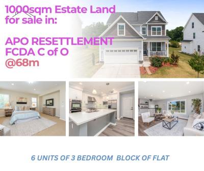 1000sqm Estate Land in Apo Resettlement Behind Sahad Hospital, Apo Resettlement, Apo Resettlement, Apo, Abuja, Residential Land for Sale