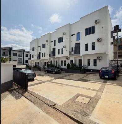 4bedroom Terrace Duplex with Bq, Tarred Road, Guzape District, Abuja, Terraced Duplex for Rent